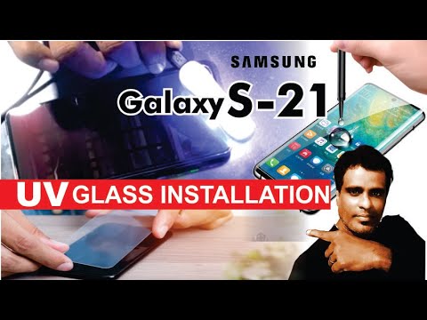 Samsung Galaxy S21 5G UV Tempered Glass  Screen Protector