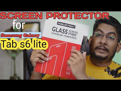 Samsung Galaxy Tab S6 Lite Tempered Glass Screen Protector