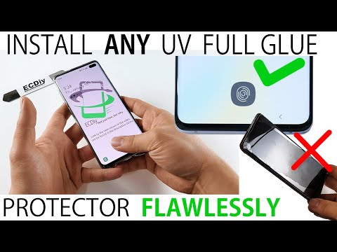 Samsung Galaxy S10 Plus UV Tempered Screen Protector