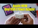 Original Apple Dual 100W USB-C Power Adapter