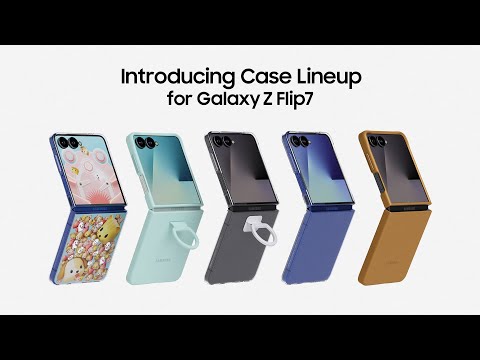 Samsung Galaxy Z Flip 7 Clear Case
