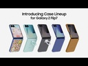 Samsung Galaxy Z Flip 7 Clear Case