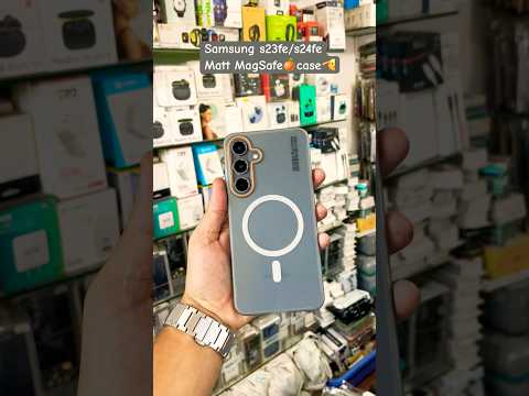 Samsung Galaxy S24 FE Magnetic Clear Case with Magsafe