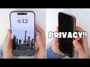 Apple iPhone 16 Pro Max Privacy Screen Protector