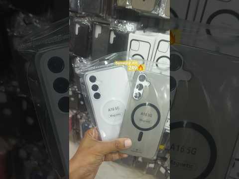 Samsung Galaxy A16 Magnetic Clear Case