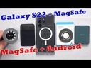 Samsung Galaxy S22 Ultra Leather Case with Magnetic Magsafe Ring Stand