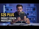 Samsung Galaxy S26 Plus Privacy Hydrogel Matte Screen Protector
