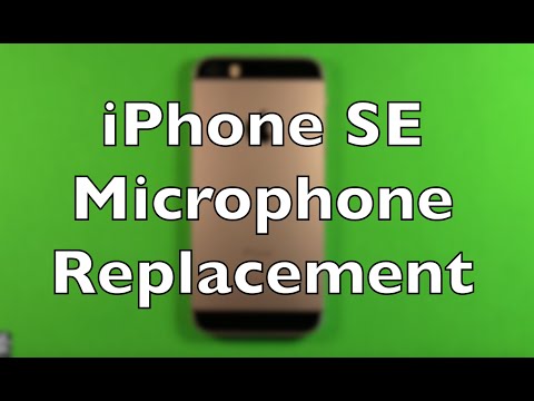 Apple iPhone SE Microphone Speaker Replacement