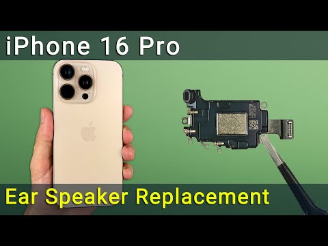 Apple iPhone 16 Pro Earpiece Speaker Replacement