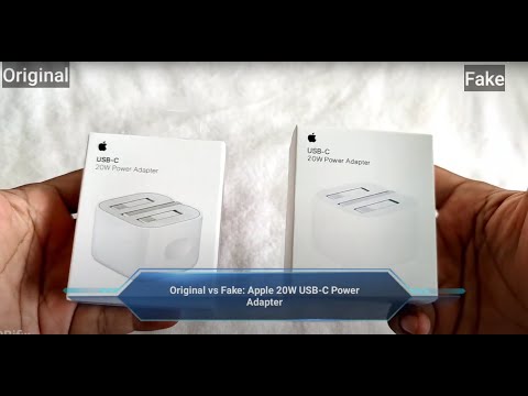 Original Apple 20W USB-C Power Adapter