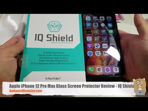 Apple iPhone 12 Pro Max Tempered Glass Screen Protector