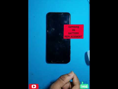 Samsung Galaxy A6 Battery Replacement