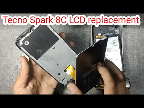 Tecno Spark 8C Screen Replacement