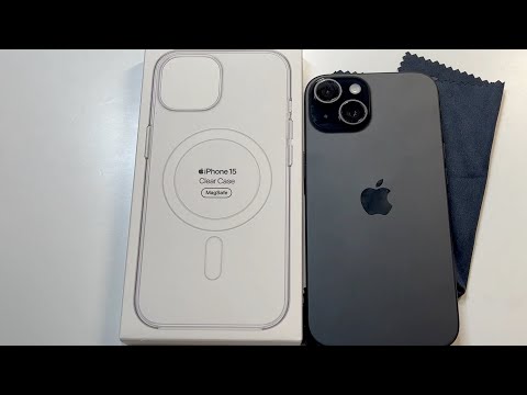 Apple iPhone 15 Clear Case with MagSafe