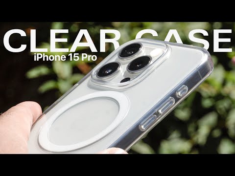 Apple iPhone 15 Pro Clear Case with MagSafe