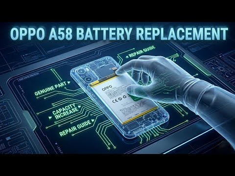 OPPO A58 4G Battery Replacement