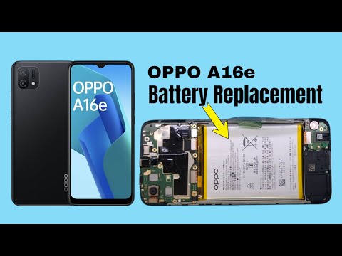 OPPO A16e Battery Replacement