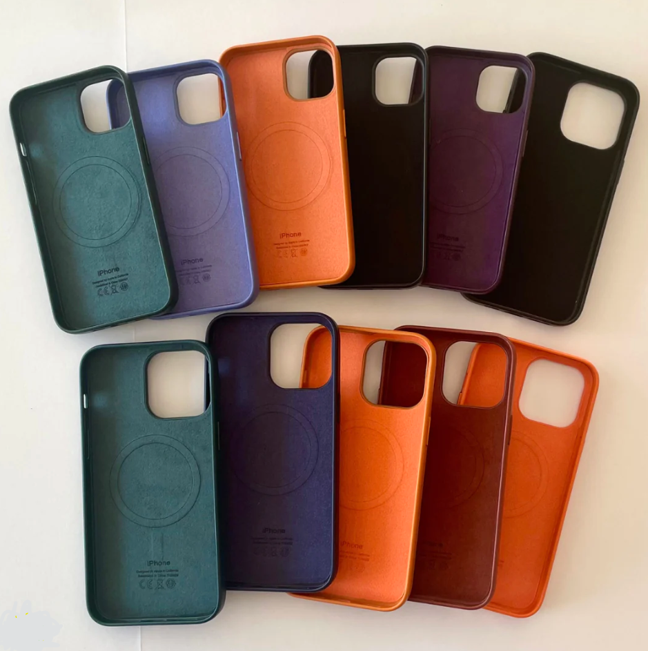 Apple iPhone 13 Leather Case with MagSafe