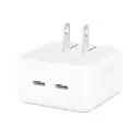 Original Apple Dual 35W USB-C Power Adapter