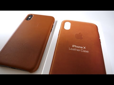 iPhone X Leather Case with MagSafe