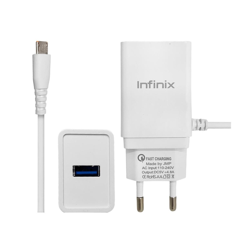 Infinix 25W Fast Charger (Black)