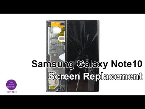 Samsung Galaxy Note 10 Screen Replacement 