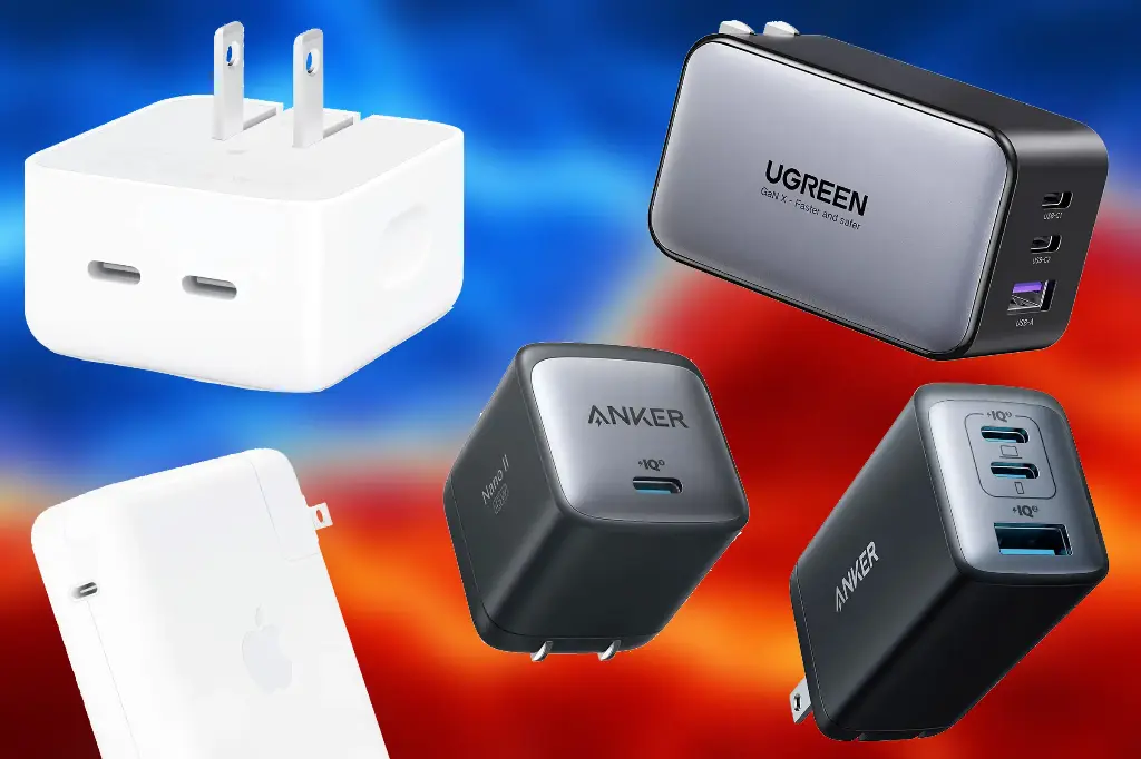 Original Apple Dual 100W USB-C Power Adapter
