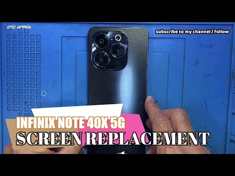 Infinix Note 40X 5G  Screen Replacement