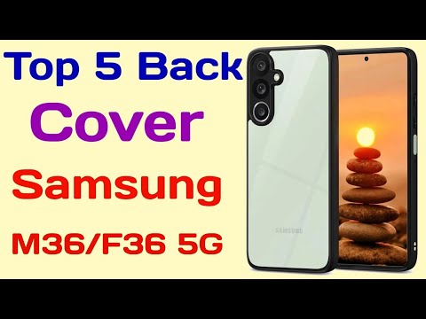 Samsung Galaxy M36 Clear Case 