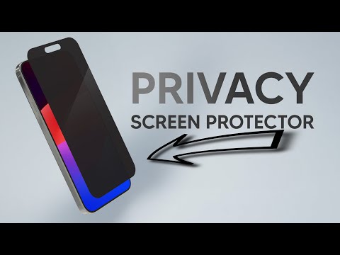 Apple iPhone 15 Pro Max Privacy Screen Protector