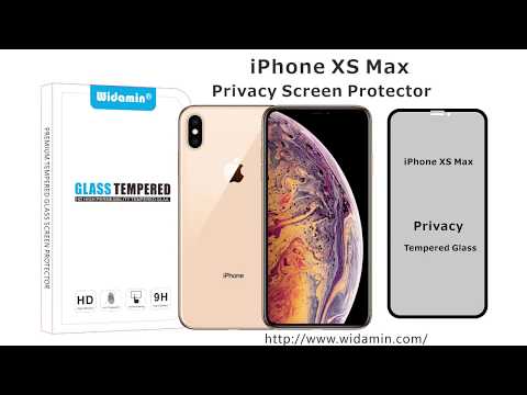Apple iPhone Xs Max Privacy Screen Protector 