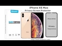 Apple iPhone Xs Max Privacy Screen Protector 