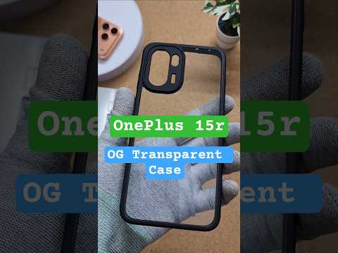 Oneplus 15R Clear Case