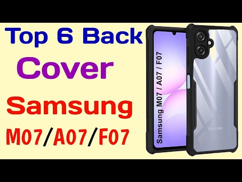 Samsung Galaxy M07 Soft Silicone Case