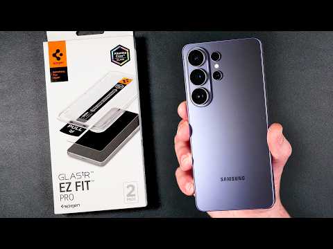 ​Samsung Galaxy S26 Spigen Glastra EZ Fit Pro Screen Protector