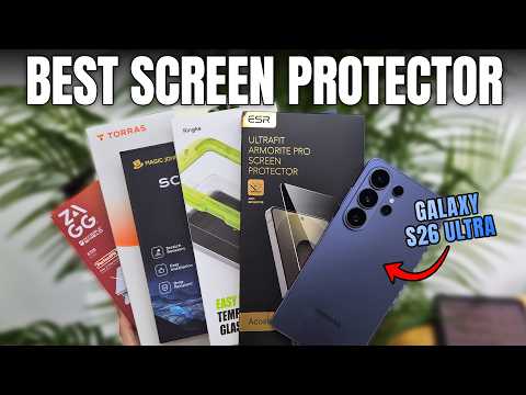 ​Samsung Galaxy S26 FE Tempered Glass Screen Protector