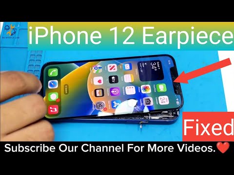 Apple iPhone 12 Earpiece Speaker Replacement