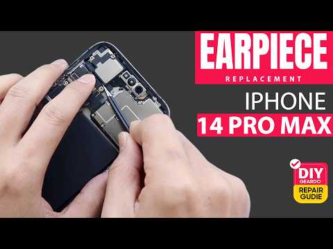 Apple iPhone 14 Pro Max Earpiece Speaker Replacement