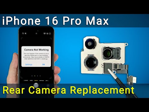 Apple iPhone 16 Pro Max Camera Replacement