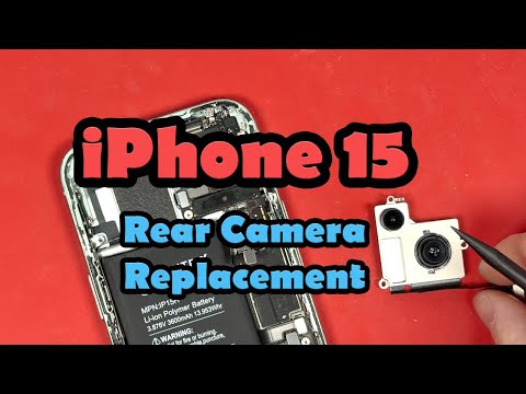 Apple iPhone 15 Camera Replacement
