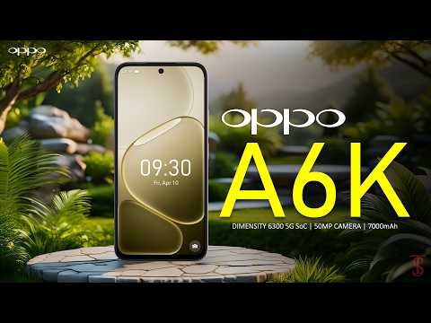 Oppo A6K, 256GB 8GB RAM