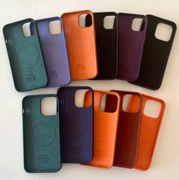 Apple iPhone 15 Pro Max Leather Case with MagSafe
