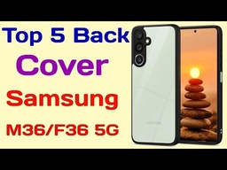 Samsung Galaxy F36 Clear Case 