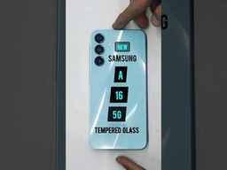 ​Samsung Galaxy A16 5G Tempered Glass Screen Protector