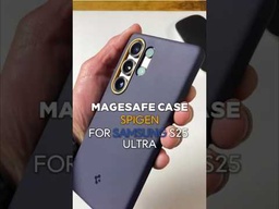 Samsung Galaxy S25 Magnetic Clear Case with Magsafe 