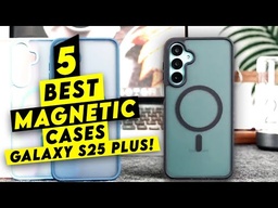 Samsung Galaxy S25 Plus Magnetic Clear Case with Magsafe 