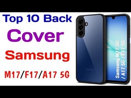 Samsung Galaxy M17 Magnetic Case with Ring Stand