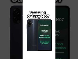 Samsung M07 Screen Replacement 