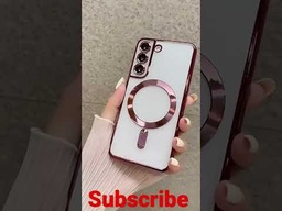 Samsung Galaxy S21 Ultra Leather Case with Magnetic Magsafe Ring Stand