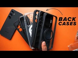 Samsung Galaxy S24 FE Leather Case with Magnetic Magsafe Ring Stand